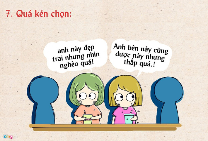 Nhiều cô gái có thói quen "đứng núi này, trông núi nọ" khi chọn người yêu. Điều này chắc chắn sẽ gây cản trở cho đường tình của họ.