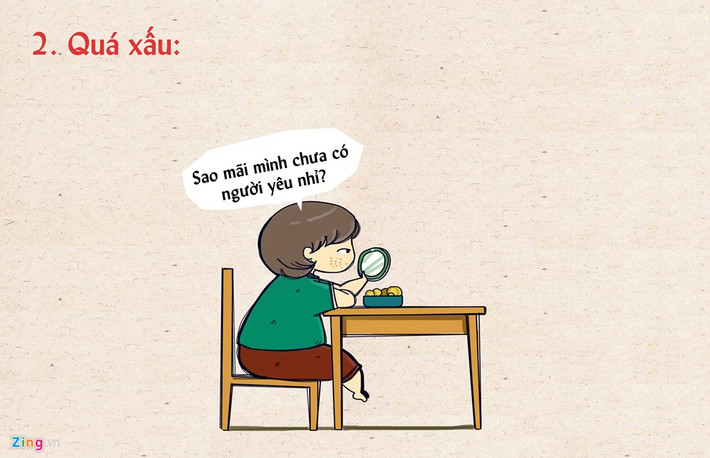 Nhiều người cho rằng việc này rất hiển nhiên. Xấu ở đây có thể hiểu theo cả hai nghĩa, xấu tính nết lẫn xấu ngoại hình.