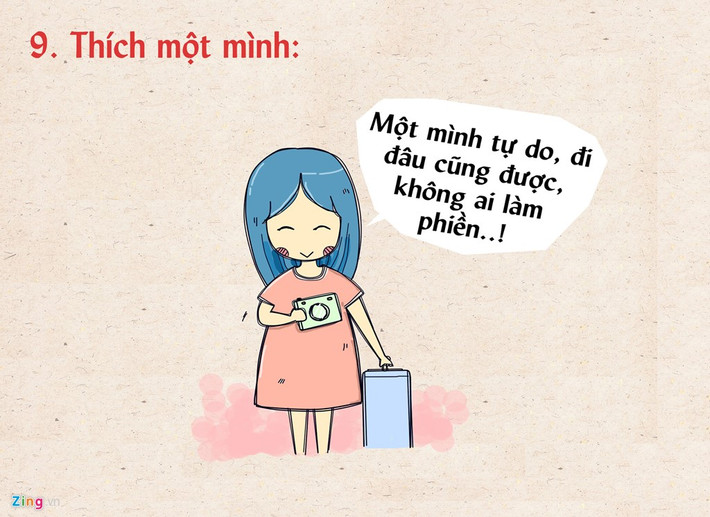 Đôi khi không phải không có ai theo đuổi, bạn chưa có người yêu đơn giản chỉ vì bạn thích một mình và tự do.