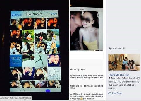 Ví như vụ nữ MC bị tố cướp chồng Một chủ tài khoản facebook có tên “N.P.T” đã lên tiếng “tố” nữ MC kiêm biên tập viên của một đài truyền hình “ cướp chồng” và nói những lời xúc phạm, chế diễu cô. Sự việc được công khai vào ngày 24/62016 và nhanh chóng lan truyền trên mạng xã hội với rất nhiều lời đồng tình lẫn phản đối. Tuy nhiên, sự việc vẫn chưa được phía nữ MC lên tiếng xác nhận hay giải thích.