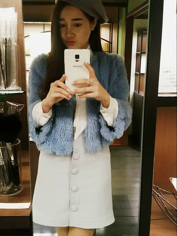 Những hình ảnh mới đây nhất được đăng trên trang cá nhân của Nhã Phương.