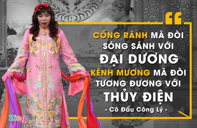 Cô Đẩu Công Lý có phát ngôn kinh điển khi chê bai "nhan sắc" của Thiên Lôi.