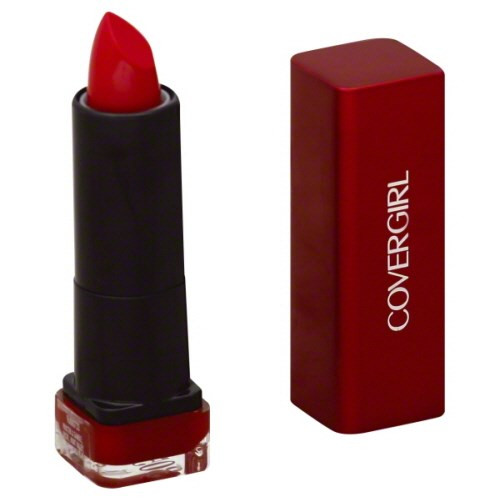 6. CoverGirl Colorlicious Lipstick-Hot Tuy có giá thành rẻ và thiết kế đơn giản nhưng sắc đỏ của cây son có tên gọi: “Hot” mang mã số 305 luôn khiến một nửa thế giới đứng ngồi không yên. Với thành phần shea butter cùng một số loại dầu nền thiên nhiên, đây sẽ là thỏi son mở màn cho con đường làm đẹp của hầu hết các cô gái.