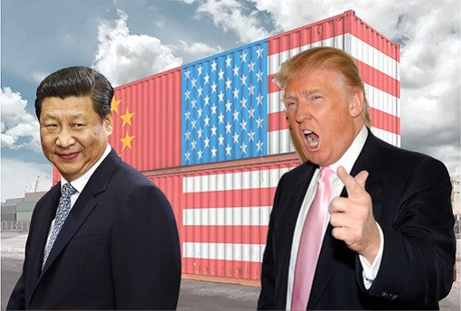 Trước đó vào tháng 6/2018, cả chính phủ Mỹ và Trung Quốc tuyên bố áp mức thuế lên tới 25% nhằm vào lượng hàng hóa xuất khẩu trị giá 50 tỷ USD của nhau. Ảnh: Finance Twitter.