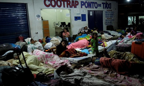 Những bức ảnh được hãng thông tấn Reuters đăng tải mới đây phần nào cho thấy những khó khăn ban đầu mà người nhập cư Venezuela phải đối mặt ở nơi “đất khách quê người”.