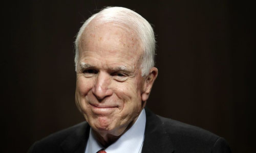 Theo Thượng nghị sĩ McCain: “Tính cách của bạn và chỉ có tính cách là điều khiến cuộc sống của bạn trở nên hạnh phúc hay bất hạnh”. Ảnh: Times Of Israel.