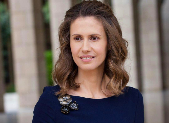 Thông tin phu nhân của Tổng thống Syria Bashar al-Assad, bà Asma al-Assad, đang phải điều trị trong bệnh viện vì mắc phải căn bệnh ung thư vú được Văn phòng Tổng thống Syria thông báo chính thức hôm 8/8. Ảnh: womenintheworld.com.