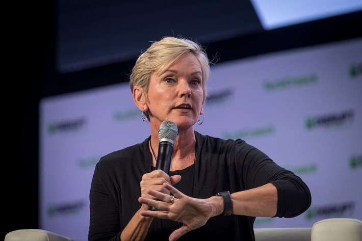 Năm 1998, bà Jennifer Granholm đã đánh bại John Smietanka của Đảng Cộng hòa để trở thành Tổng chưởng lý bang Michigan, và giữ chức vụ này cho tới năm 2003. Ảnh: Bloomberg.