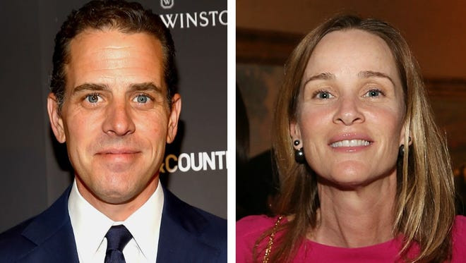 Về đời tư, Hunter Biden kết hôn với người vợ đầu là Kathleen Buhle vào năm 1993 và họ có ba người con: Naomi, Finnegan và Maisy. Tuy nhiên, cặp đôi ly hôn vào năm 2017. Ảnh: Getty.