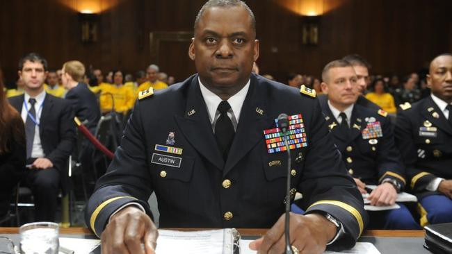 Trong thời gian đảm nhiệm vai trò Tư lệnh CENTCOM, ông Austin xây dựng và bắt đầu thực hiện một chiến lược quân sự của Mỹ nhằm chống lại các tay súng thuộc tổ chức khủng bố Nhà nước Hồi giáo tự xưng (IS) ở Iraq và Syria. Ảnh: EPA.