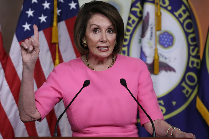 Chủ tịch Hạ viện Mỹ Nancy Pelosi, 80 tuổi, đứng ở vị trí thứ 7. Ảnh: Getty.