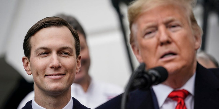 Ngoài ra, Jared Kushner liên tục tham gia vào việc dự thảo những bài phát biểu của ông Trump, giúp ông vững vàng hơn trong các bài diễn thuyết trước cử tri. Ảnh: BI.