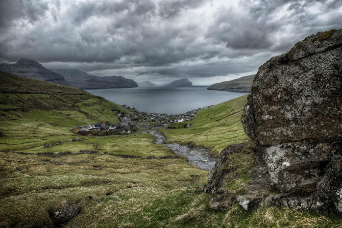 Làng Kvivik là một trong những khu định cư lâu đời nhất trên quần đảo Faroe.