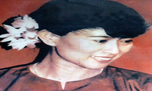 Bà Suu Kyi quay trở về Yangon vào năm 1988 để chăm sóc mẹ bị bệnh. Bà sau đó trở thành lãnh đạo cuộc nổi dậy chống tướng Ne Win. Suu Kyi thành lập đảng Liên đoàn Quốc gia vì dân chủ (NLD). Quân đội đàn áp các cuộc biểu tình và tiến hành đảo chính vào ngày 18/9/1988.