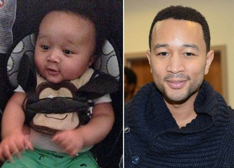 Liệu có ai nhầm em bé dễ thương này là hình ảnh John Legend hồi nhỏ không?