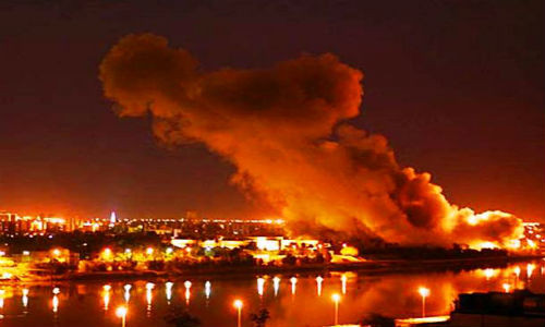 5 vụ đánh bom xe liên hoàn ở thủ đô Baghdad (Iraq) ngày 18/4/2007 đã khiến gần 200 người chết.
