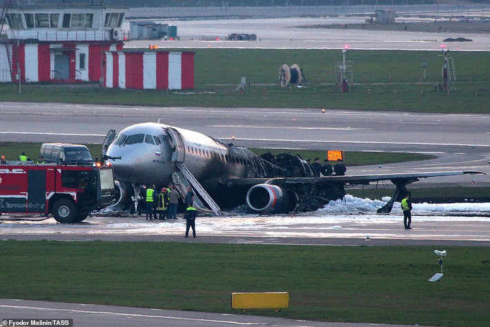 Jeremy Brooks, một người đàn ông mang quốc tịch Mỹ, đã tử vong trên máy bay Superjet 100. Ảnh: TASS.