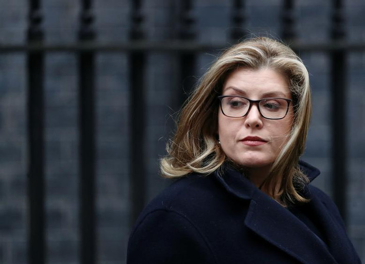 Bà Penny Mordaunt, 46 tuổi, là nữ Bộ trưởng Quốc phòng Anh đầu tiên và là Bộ trưởng Phát triển Quốc tế từ năm 2017 đến 2019.