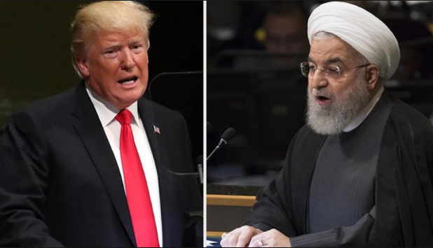 Tuy nhiên, căng thẳng Mỹ - Iran gia tăng từ tháng 5/2018, khi Tổng thống Donald Trump tuyên bố rút Mỹ khỏi thỏa thuận hạt nhân ký với Iran và 5 cường quốc khác. Trong một năm sau đó, Mỹ tung ra nhiều biện pháp trừng phạt nhắm vào Iran nhằm bóp nghẹt nền kinh tế, tiềm lực quân sự và ảnh hưởng của quốc gia này trong khu vực. Ảnh: AJ.