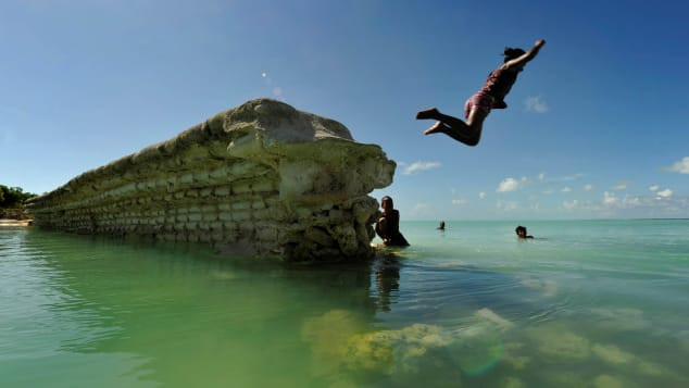Kiribati, một quốc gia thuộc Châu Đại Dương, chỉ đón 6.000 du khách nước ngoài vào năm 2016.