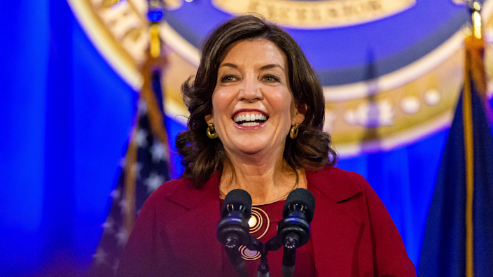 Bà Kathy Hochul sẽ đảm nhiệm chức vụ Thống đốc New York vào ngày 24/8/2021 và sẽ trở thành nữ lãnh đạo đầu tiên trong lịch sử của bang này. Ảnh: YN.