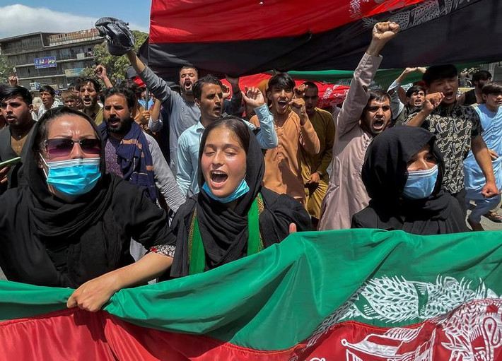 Các cuộc biểu tình phản đối lực lượng Taliban đã lan rộng ra nhiều khu vực ở Afghanistan.