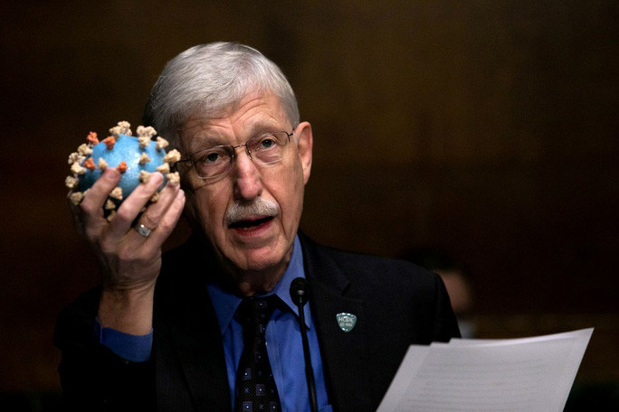 Giám đốc Viện Y tế Quốc gia Mỹ (NIH) Francis Collins (ảnh) cho rằng Mỹ đang “thất bại” trước COVID-19 và phải trả giá tồi tệ. Theo ông Collins, nếu chiến dịch tiêm chủng vắc xin COVID-19 cho mọi người hiệu quả hơn, Mỹ đáng lẽ đã không phải chứng kiến đợt bùng phát do chủng Delta như hiện nay. “Chúng ta thật sự lẽ ra sẽ không lâm vào tình thế hiện tại. Bây giờ chúng ta phải trả một cái giá khủng khiếp", ông Collins nói. Ảnh: Reuters.