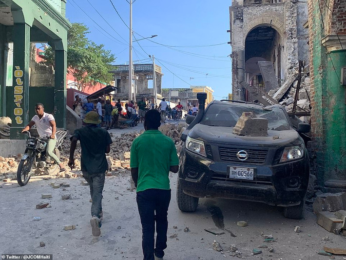 Trận động đất ở Haiti có thể cảm nhận được trên khắp vùng Caribe.