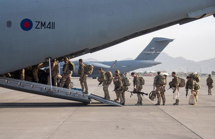 Trước đó, Anh kết thúc chiến dịch sơ tán khỏi Afghanistan trong ngày 28/8. Ảnh: Reuters.