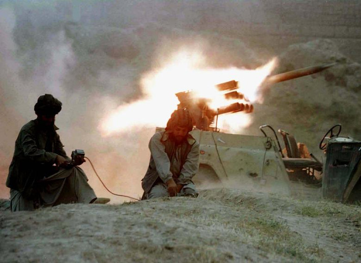 Lực lượng Taliban đã chiếm được phần lớn lãnh thổ Afghanistan, trong đó có thủ đô Kabul, vào năm 1996. (Nguồn ảnh: Reuters)
