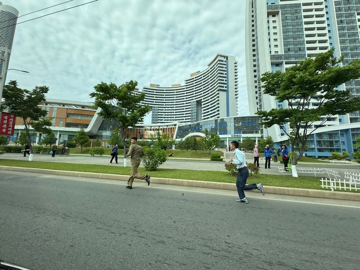 Diện mạo khang trang của thủ đô Bình Nhưỡng.