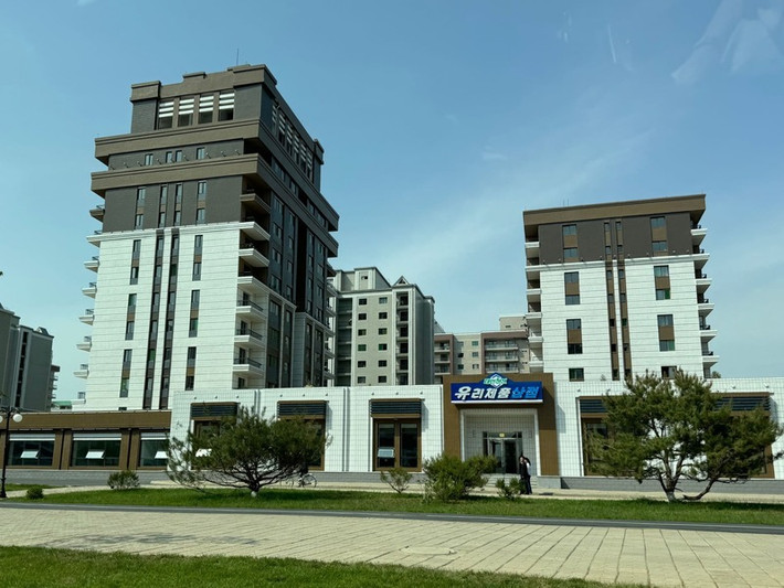 Quận Hwasong nằm ở phía bắc của Cung điện Mặt trời Kumsusan ở thủ đô Bình Nhưỡng, Triều Tiên. (Nguồn ảnh: Koryogroup)
