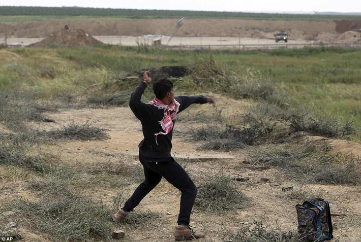 Tổng thống Palestine Mahmoud Abbas đã tuyên bố hôm nay (31/3) là ngày quốc tang. Ảnh: AP.