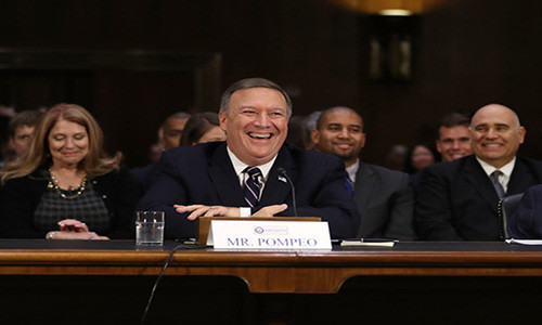 Giám đốc CIA Mike Pompeo là người thường xuyên báo cáo cho Tổng thống Trump về các vấn đề tình báo và được cho là quan chức rất có tiếng nói trong nội các của ông Trump. Ảnh: Zimbio.
