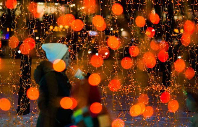 Festival quốc tế "Ánh sáng Giáng sinh" tại Moscow.