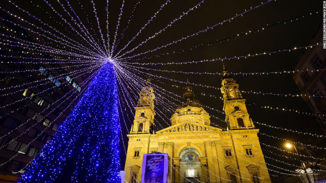 St. Stephan Basillica là nhà thờ lớn nhất ở Budapest, Hungary.