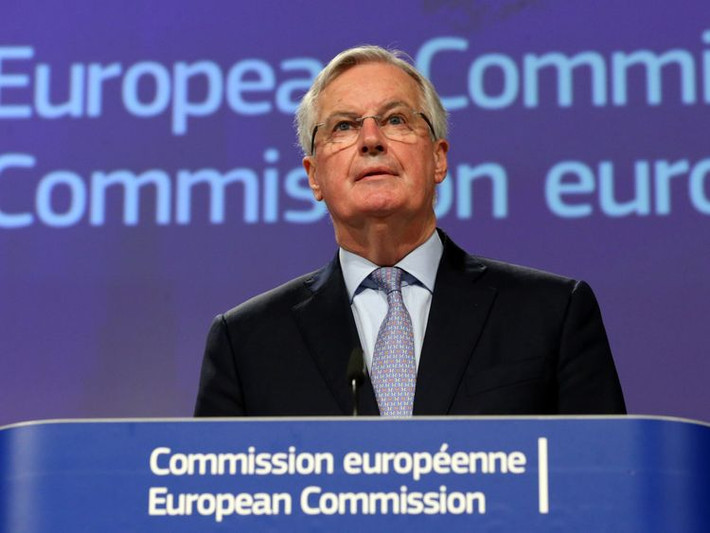 Nhà đàm phán của EU Michel Barnier sinh ngày 9/1/1951 tại La Tronche, Pháp. Ông tốt nghiệp trường kinh doanh ESCP vào năm 1972. Ảnh: GN.
