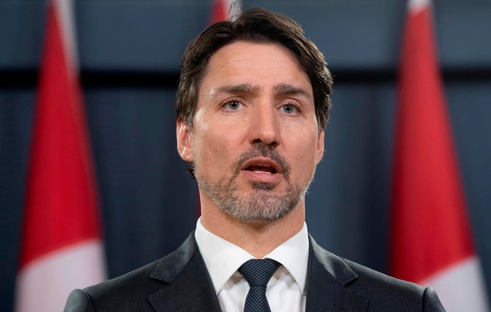 Trước bà Merkel, Thủ tướng Canada Justin Trudeau cũng quyết định tự cách ly và làm việc tại nhà trong hai tuần, bắt đầu từ 11/3, do lo ngại dịch bệnh Covid-19. Ảnh: CN.