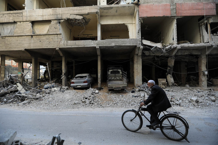Đất nước Syria đã bị tàn phá nặng nề trong cuộc nội chiến kéo dài suốt nhiều năm qua.