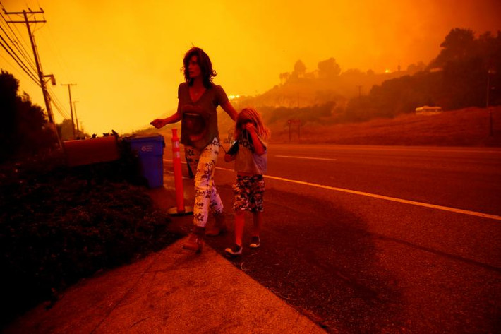 Thảm họa cháy rừng ở California, Mỹ, hồi tháng 11/2018 đã khiến gần 100 người thiệt mạng và hàng chục nghìn người phải sơ tán.