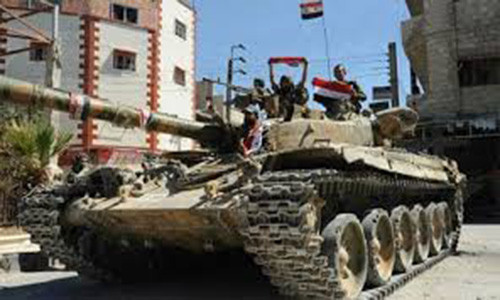 Nguồn tin này nói thêm, Quân đội Syria đang liên lạc với một số thành viên của lực lượng SDF tại Manbij. Tuy nhiên, hiện vẫn chưa có thoả thuận nào cho phép lực lượng chính phủ Damascus tiến vào thành phố này. Ảnh: Alwaght.