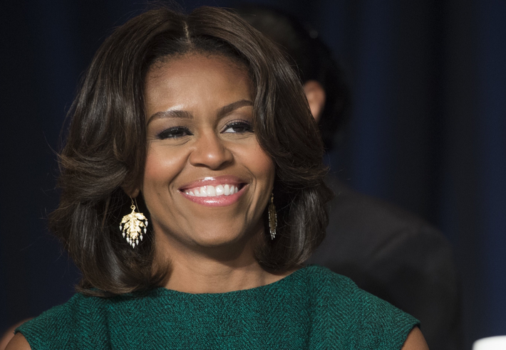 Trước đó, đầu năm 2018, bà Michelle Obama cũng được trang YouGov bầu chọn là người phụ nữ được ngưỡng mộ thứ hai trên thế giới, chỉ đứng sau nữ diễn viên Angeliana Jolie. Ảnh: kosovapress.com.