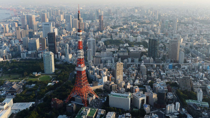 Thủ đô Tokyo của Nhật Bản ước tính thu hút 9,9 triệu du khách.