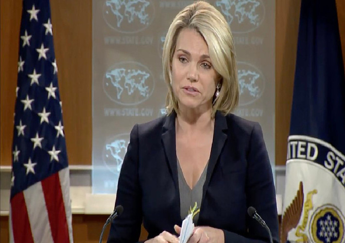 Bà Heather Nauert sinh ngày 27/1/1970 tại Rockford, bang Illinois. Nữ phát ngôn viên Bộ Ngoại giao Mỹ từng theo học tại trường Pine Manor ở Chestnut Hill, bang Massachusetts, sau đó là Đại học bang Arizona. Ảnh: therwandan.com.