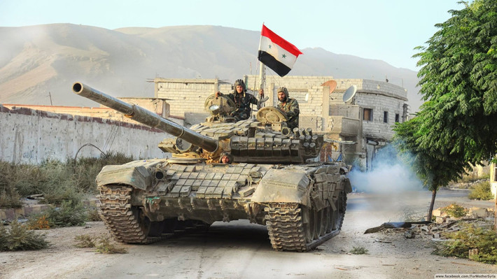 “Quân đội Syria đang chuẩn bị tiến hành chiến dịch quân sự quy mô lớn nhằm tiêu diệt các tay súng phiến quân trong vùng điệm phi quân sự Idlib”, nguồn tin cho hay. Ảnh: Bellingcat.