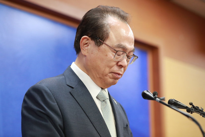 Cũng trong phiên tòa xét xử hôm 29/6, Thẩm phán Ryu Seung-woo bác bỏ lời biện hộ rằng hành vi lạm dụng của ông Oh chỉ diễn ra một lần. Nguồn tin cho hay, ông Oh còn bị cáo buộc đã quấy rối một phụ nữ khác vào năm 2018. Ảnh: Yonhap.