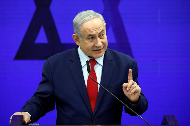 Năm 1984, Benjamin Netanyahu được Thủ tướng Israel khi đó là ông Yitzhak Shamir bổ nhiệm làm Đại diện thường trực của Israel tại Liên Hợp Quốc, và giữ vị trí này đến năm 1988. Ảnh: Reuters.