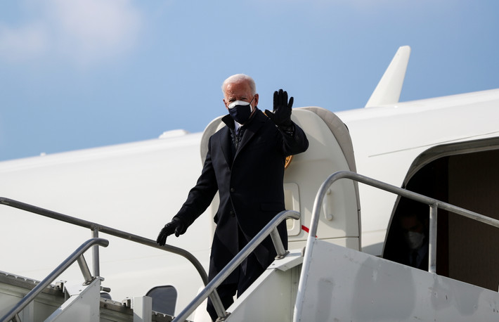 Dưới đây là lịch trình dự kiến trong chuyến công du Châu Âu 8 ngày của Tổng thống Biden được các hãng truyền thông đăng tải. Ảnh: Reuters.