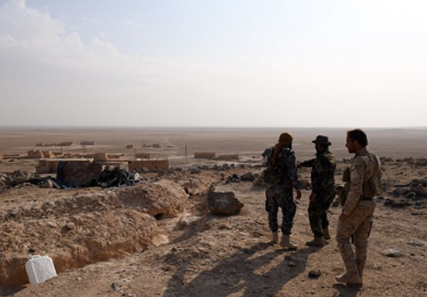 “Lực lượng tiếp viện bao gồm các binh sĩ đến từ Vệ binh Cộng hòa Syria và Lực lượng Quốc phòng NDF”, nguồn tin nói thêm. Ảnh: FNA.