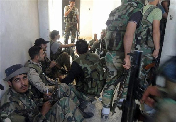 Theo hãng thông tấn Syria, lực lượng chính phủ Damascus đã phát động chiến dịch chống khủng bố từ phía đông bắc Sweida...Ảnh: FNA.